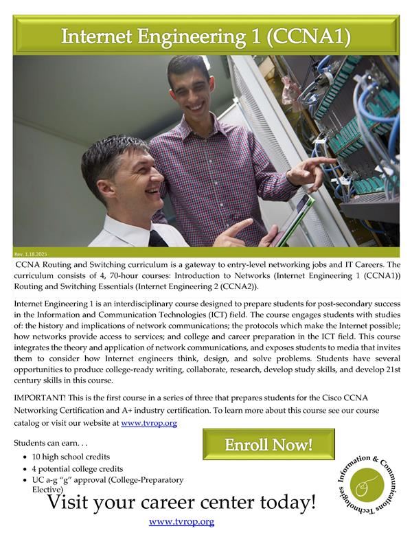  Click link for course information flyer